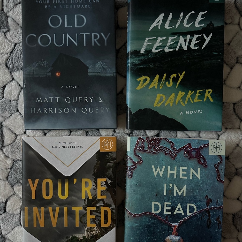 ♥ 4 Hardcover Book Bundle ♥